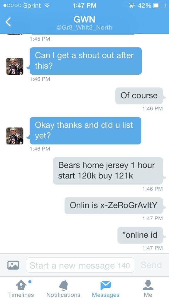 ZeroGravPs4's tweet photo. shout to to @Gr8_Whit3_North for being 100% legit and transferring my Fut Coins to Mut coins! Everyone follow him! http://t.co/FkceersO7L