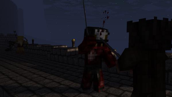 TheValarProject's tweet image. Ouch my head... #AwakenDreams #TheValarProject #Minecraft #minecraftservers #Aragorn