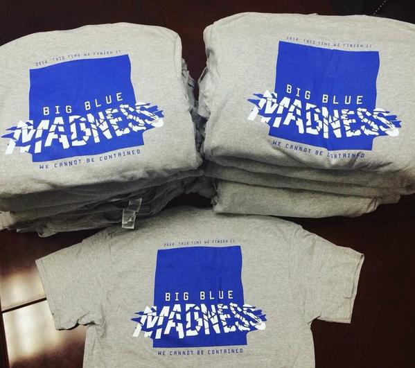 donkeycollector's tweet photo. @KySportsRadio would you like a #BBM2014 t-shirt - courtesy of @uksga #GoCats #FreeBigBlueMadness http://t.co/fV7BjQo1DR