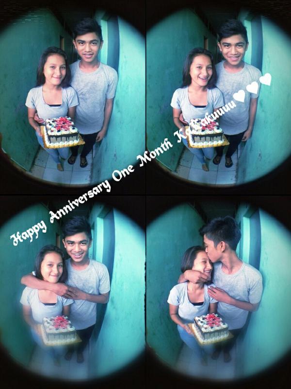 Alkaherlianda3's tweet photo. Ini ni,anniv onemonth kemarin;$:$ http://t.co/o0cD8HAm1F