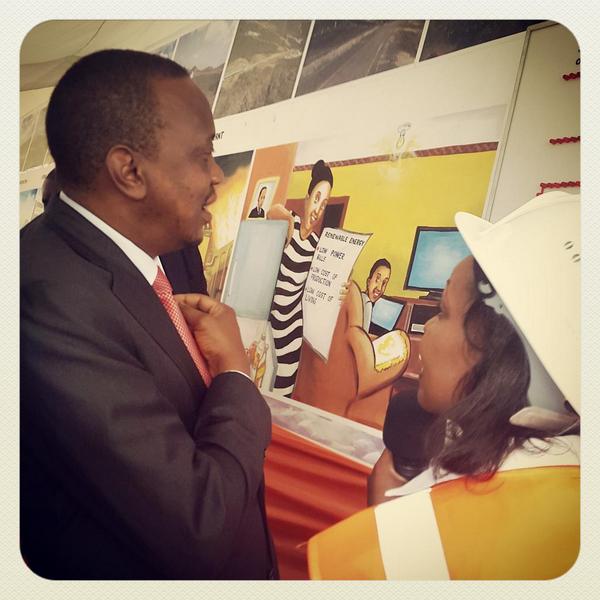 JGecaga's tweet photo. Briefing at Olkaria IV Geothermal Power Plant http://t.co/VJDCm7Req2