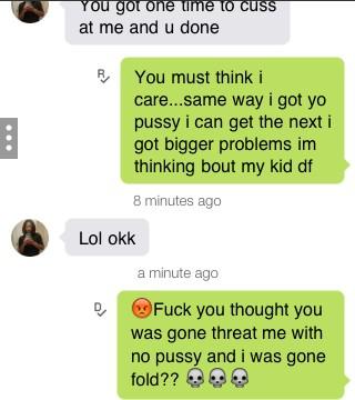 JINO_MBK's tweet photo. morning fuckery ima ion kno why she think ima cuff i want a loyal femal ion want no smash dummy i got bigger problems http://t.co/NFF2Voq6Pw