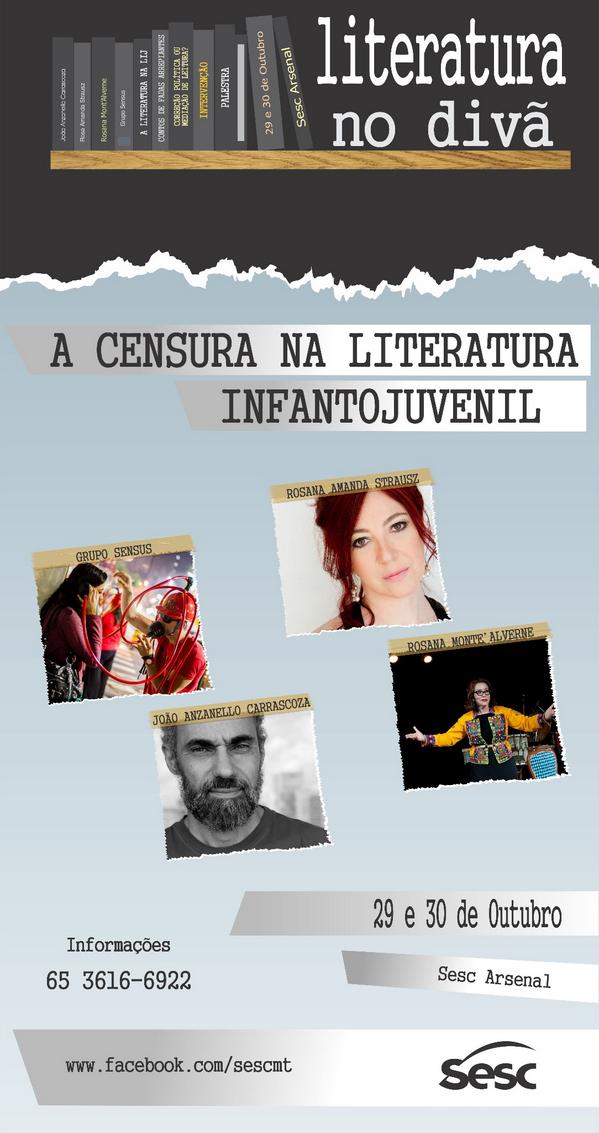 Nos dias 29 e 30 tem Literatura no Divã no <a href="/sescarsenal/">Sesc Arsenal</a>  
bit.ly/literaturanodi…
inscrições: 3616-6922