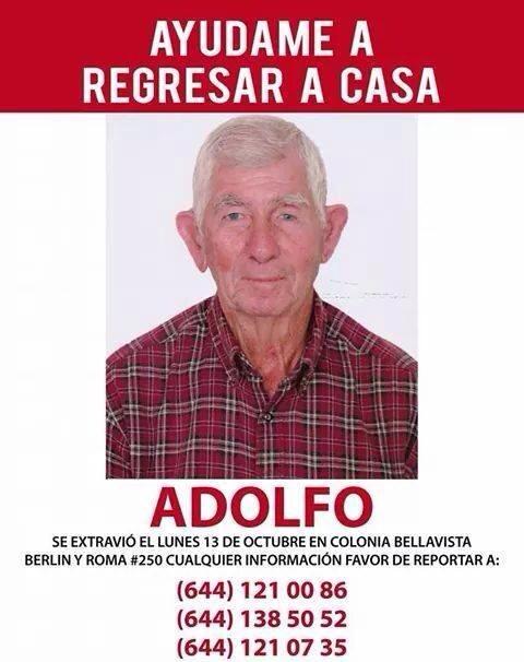 El papa de una compañera se perdió en CD.Obregon me ayudarían  con un RT xfa <a href="/brozoxmiswebs/">brozo xmiswebs</a> <a href="/AlbertoCiurana/">Alberto Ciurana</a>