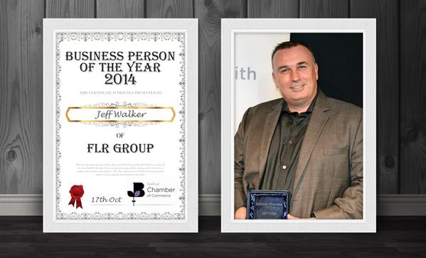 FLRGROUP's tweet image. Congratulations to Managing Director Jeff Walker who was awarded @solchamber Business Person of the Year...