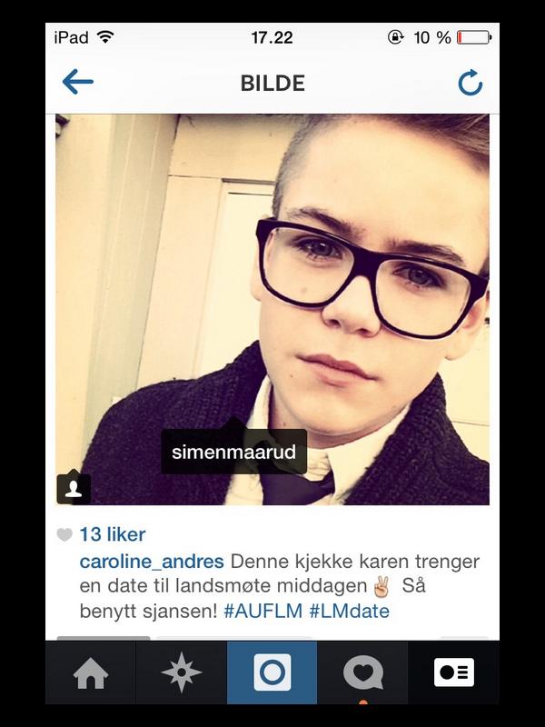 Officialmaarud's tweet photo. Helt uten baktanke (og med total mangel på seriøsitet) så bare minner jeg på denne instagramposten 😇 #LMdate http://t.co/TcdkahvgN0
