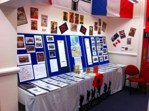 #AlstonMoor #WW1Exhibition at #LocalLinks On until 11 Nov in aid of Alston Moor Memorial Restoration Fund.<a href="/VisitEden/">Visit Eden</a>