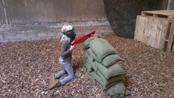 PlusEvents1's tweet image. #kinderfeestje van Sanne was top! Wat een stoere meiden. #kinder #paintball #Harderwijk #Veluwe.