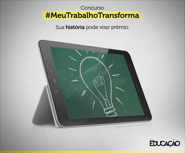 editorasegmento's tweet image. Professor, participe do concurso #MeuTrabalhoTransforma e concorra a um tablet.

Acesse: bit.ly/segmentotransf…