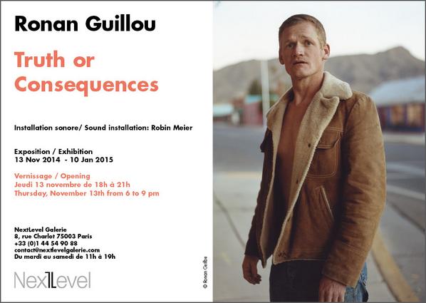 GuillouRonan's tweet photo. Exposition R.Guillou #TruthOrConsequences Vernissage jeudi 13 Nov/18h-21h NextLevel Galerie, 8 rue Charlot-Paris ! http://t.co/tdivXGjf8J
