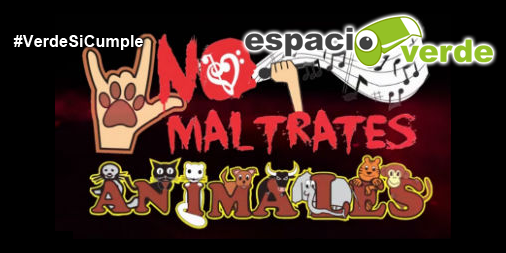 espacioverdemx's tweet image. Rockeros se unen a campaña contra el maltrato animal, con música invitan a la reflexión bit.ly/1waQIR5