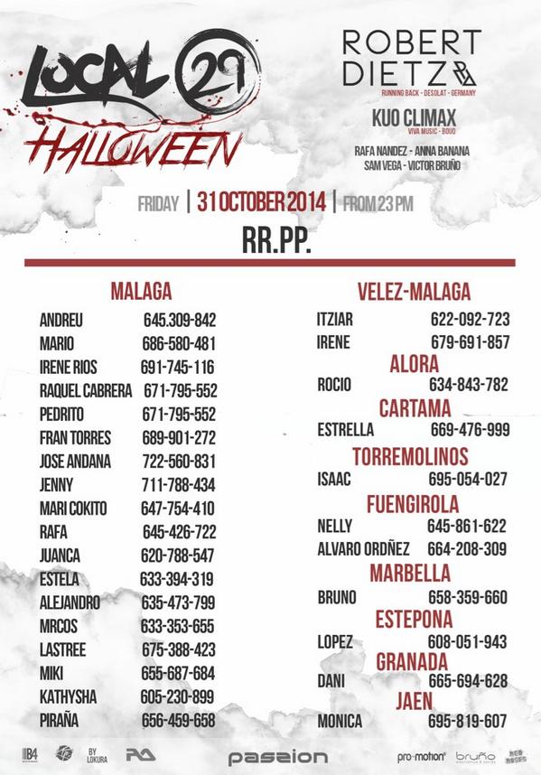 Local_29's tweet photo. Rrpp @Local_29 @RobertDietz @kuoclimax @Victorb_dj @DjRafaNandez #SamVega #AnnaBanana 🙌🎃👻 #Halloween http://t.co/MGEHA82JsF