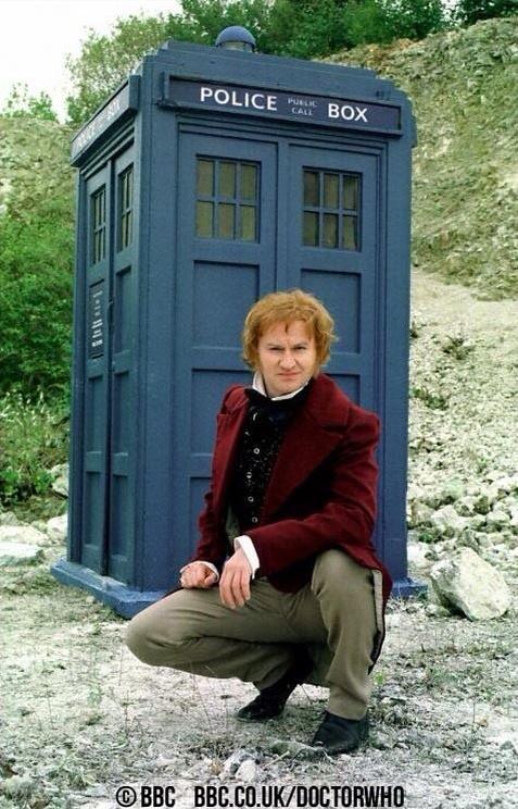 Happy birthday to writer, Mark Gatiss, seen here in a publicity shot for 1999 s Doctor Who Night. 