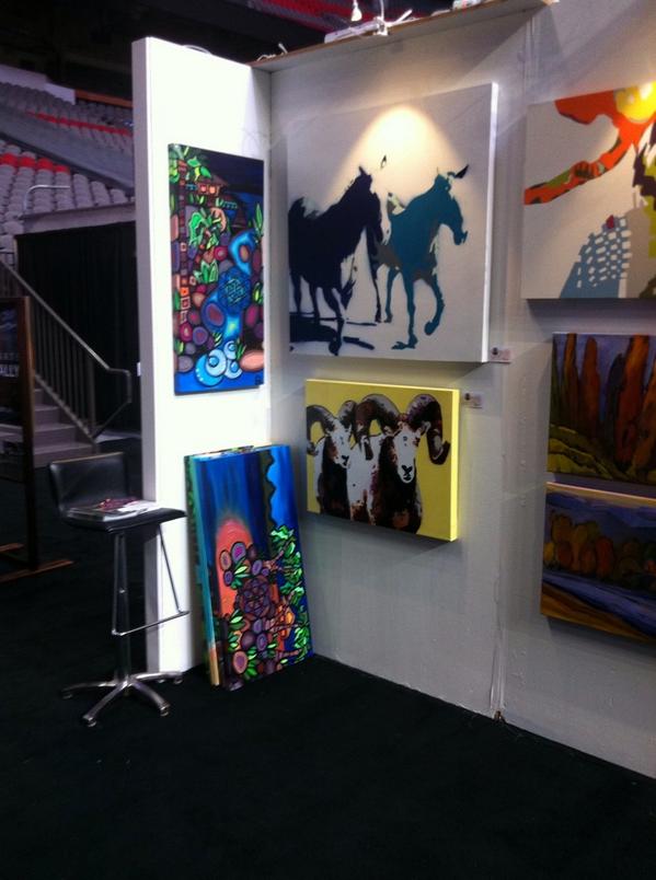 artsallygallery's tweet photo. RT @LJThrostle: On show with @artsallyvan at @bcplace @VanHomeShows #art #VHDS14 #RT http://t.co/aau8lOthIX