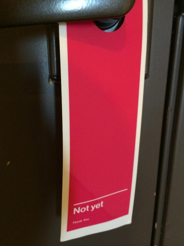 Palms's tweet photo. We know a happy guest is one that gets their rest. #NotYet #DoNotDisturbSign http://t.co/0ChEGDzJFf