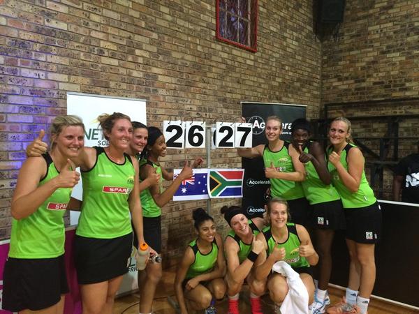 AccelerateSA's tweet photo. What a game!!! @Netball_SA FAST5 team coming out on top of this nail biter! #SPARNetballSeries http://t.co/uuvz9bLKxu