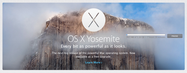 JailbreakSpot's tweet photo. Now downloading OSX Yosemite http://t.co/VKEoVIAEFW