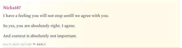 Comment Reader tweet media