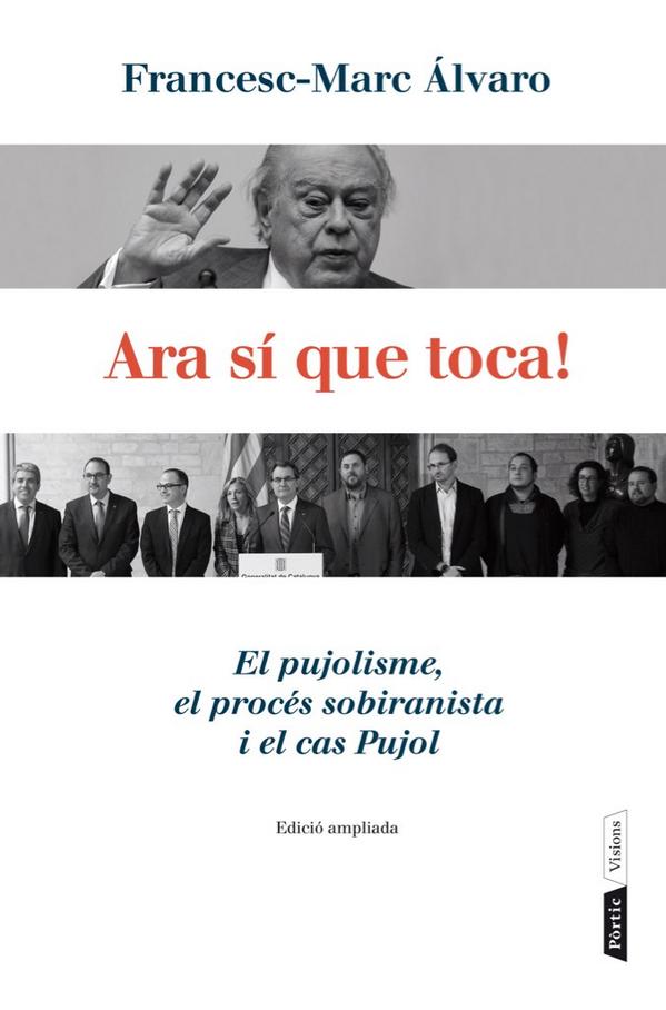 fmarcalvaro's tweet photo. Aquest vespre, a 2/4 de 9, seré a @8aldia per conversar amb Josep Cuní del llibre "Ara sí que toca!" @Ed_Portic http://t.co/EmJUIqekQF