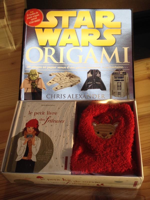 iciperigord's tweet image. Dans le 421 à 11H gagnez votre livre #StarWars et vos petites chaussettes brodées pour cet hiver #onvousgâte