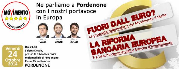 pn5stelle's tweet photo. 24OTT21:00 @5stelleEuropa a PN con @Marcozanni86 @MarcoValliM5S @MarcoZullo #M5SPN http://t.co/QlUWQ3OQcM