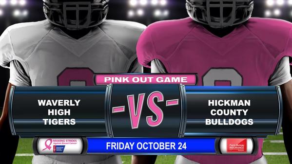 Bring it on, Waverly! #FBITNpinkout