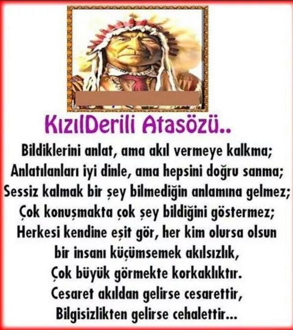 Sonrada vahşi der beyaz adam.