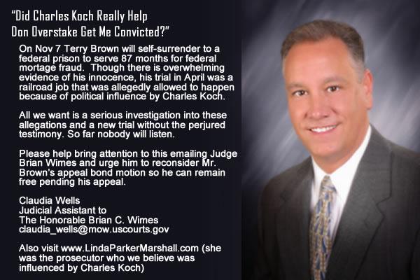 BestDay4Me's tweet image. Please RT This! We only have 2 weeks to stop this travesty! Did Charles #Koch get this innocent man sent to prison?