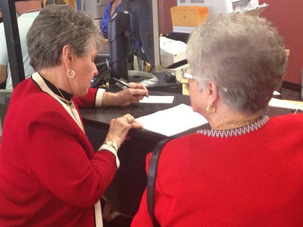 MarriageAZ's tweet photo. Karen &amp; Nelda—plaintiffs in the case that won today—are marrying right now after 57 yrs together: (via @tanyamendis) http://t.co/GsRzRjy1ib