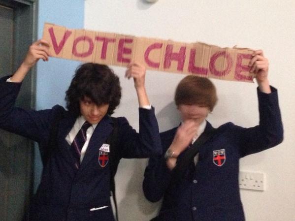 miss_gpeacock's tweet photo. @OutwoodBydales What a buzz around school today! Well done to everyone involved in the campaigns for school president http://t.co/pxCjSZCqsO