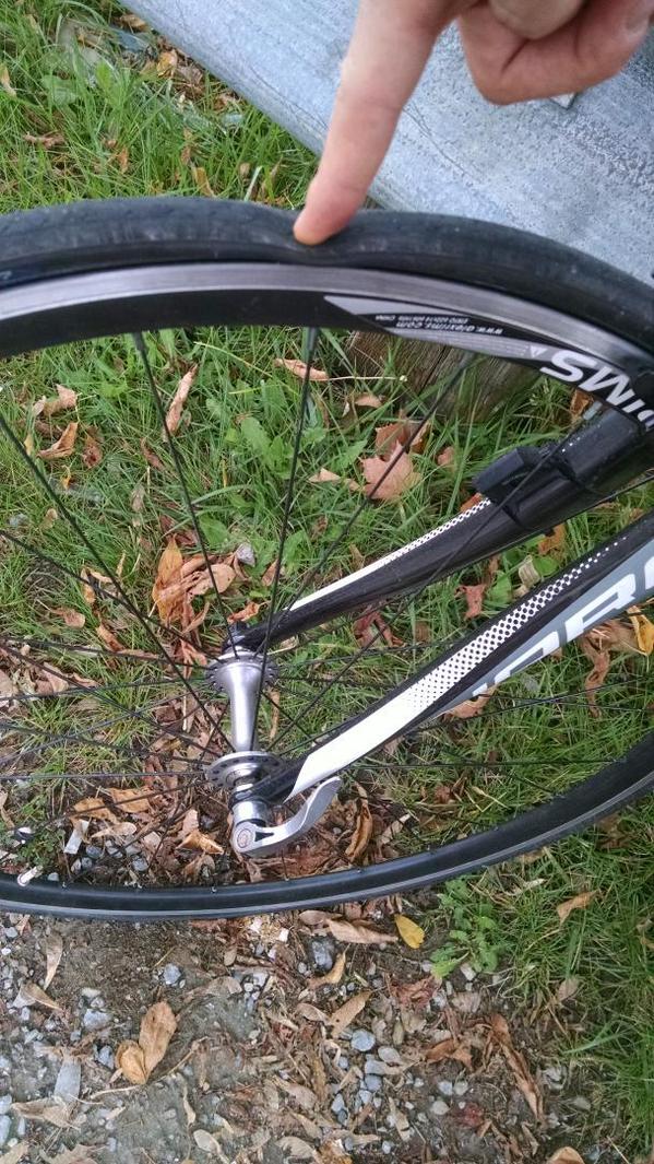 Just got a #flattire on my bike, but a wonderful stranger gifted to me their TTC token! I love a caring #community!