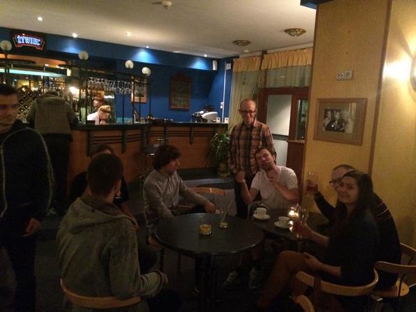 KrzysztofSkarup's tweet image. Before on #PyConPL with #stxnext in the bar