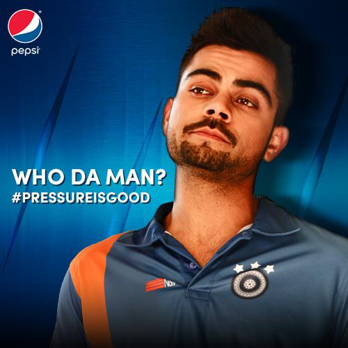 viratliciousFC's tweet photo. "Who Da Man"
One and only one โ Virat Kohli
Cheers!! #CHAMP @imVkohli #PressureIsGood
#ViratKiToli http://t.co/Mtrj6mOp8C
