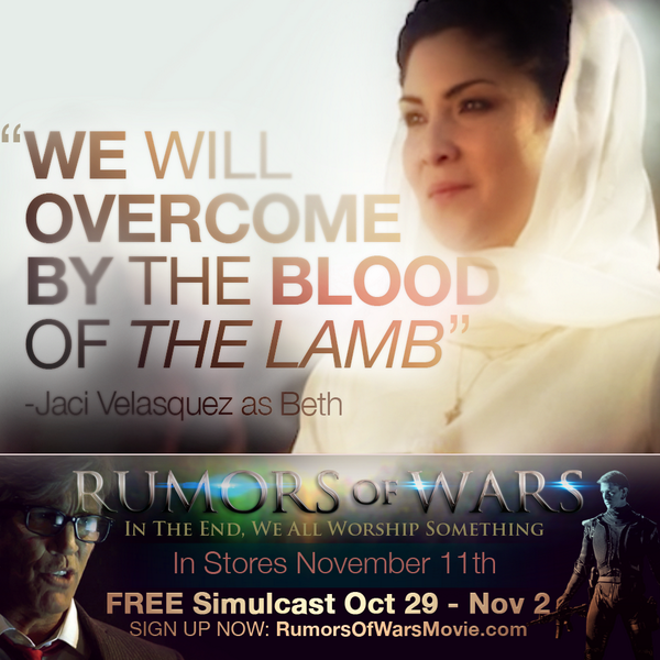 RumorsOfWarsMov's tweet photo. Do you need hope? You can find it in the blood of the Lamb. Retweet if you agree! #SpreadRumors http://t.co/KUs8roSZss
