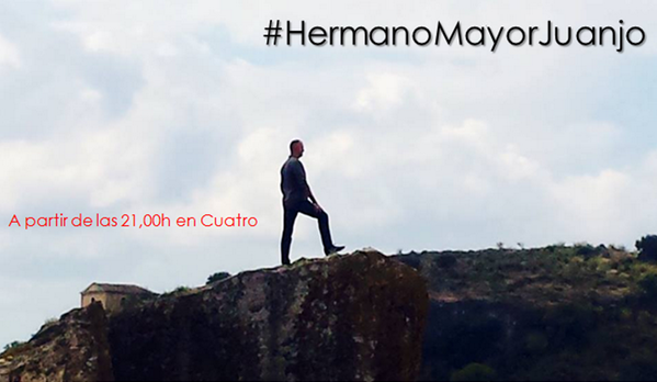 hermanomayortv's tweet photo. ¡Ya queda nada! A las 21.00h arrancamos con un avance de temporada y luego #HermanoMayorJuanjo http://t.co/k950ES0y8i http://t.co/Esan0jzzFD
