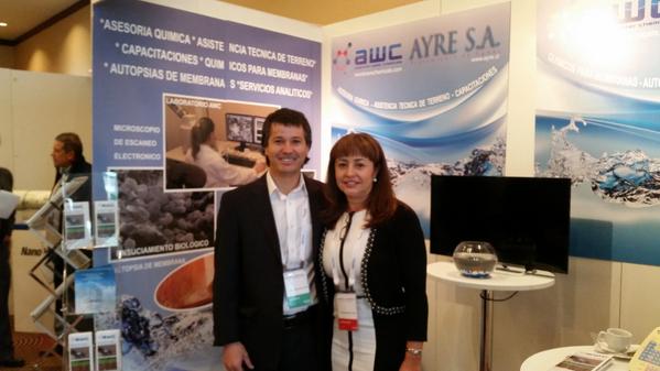 AWC_NEWS's tweet photo. Waiting to talk to you at booth #14 in Santiago, Chile. #Desal2014 http://t.co/7TFymA5sPB