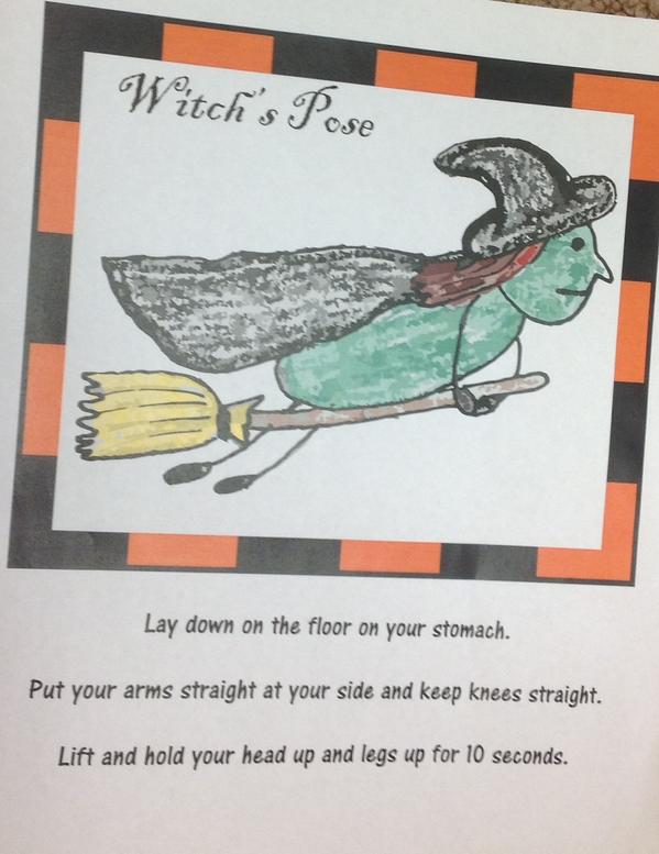 HTSHuskyPups's tweet photo. it's almost #oct31 and the preschoolers are practicing their #halloween #yoga! #hts #huskypups #seasonalexercise http://t.co/12bxAae7Kr