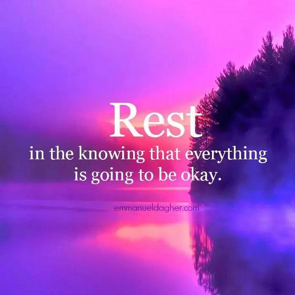 Rest in the knowing..

#JoyTrain #SuccessTRAIN #Joy #Mindset #MentalHealth #Mindfulness #GoldenHearts #IAM #Quote #Quotes #Blessed #MondayMotivation #MotivationMonday #MondayMorning #makeyourownlane #spdc RT @timelesssoul1