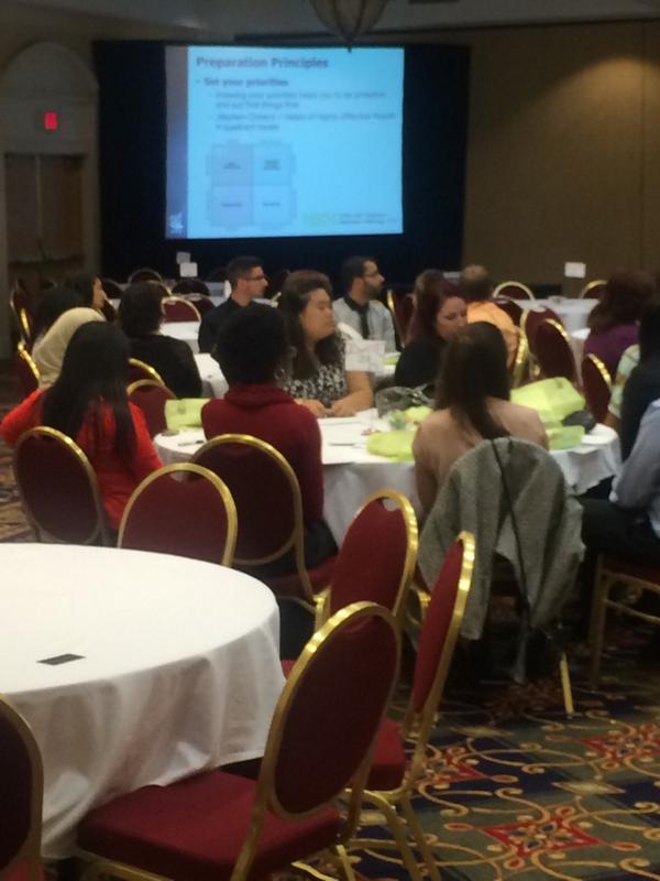 APhAASPACPHS's tweet photo. @KeithMarciniak is helping student pharmacists develop their leadership skills! #MRM2014 http://t.co/6Mih26rFVd