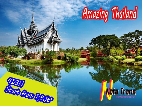 _ngalamlop_'s tweet photo. ►Amazing Thailand. Validity from 1 Nov 2014 untill Okt 2015. Book now! CP:@NataTrans Phone:085648628054 http://t.co/mZ3L0UubsS #wisata