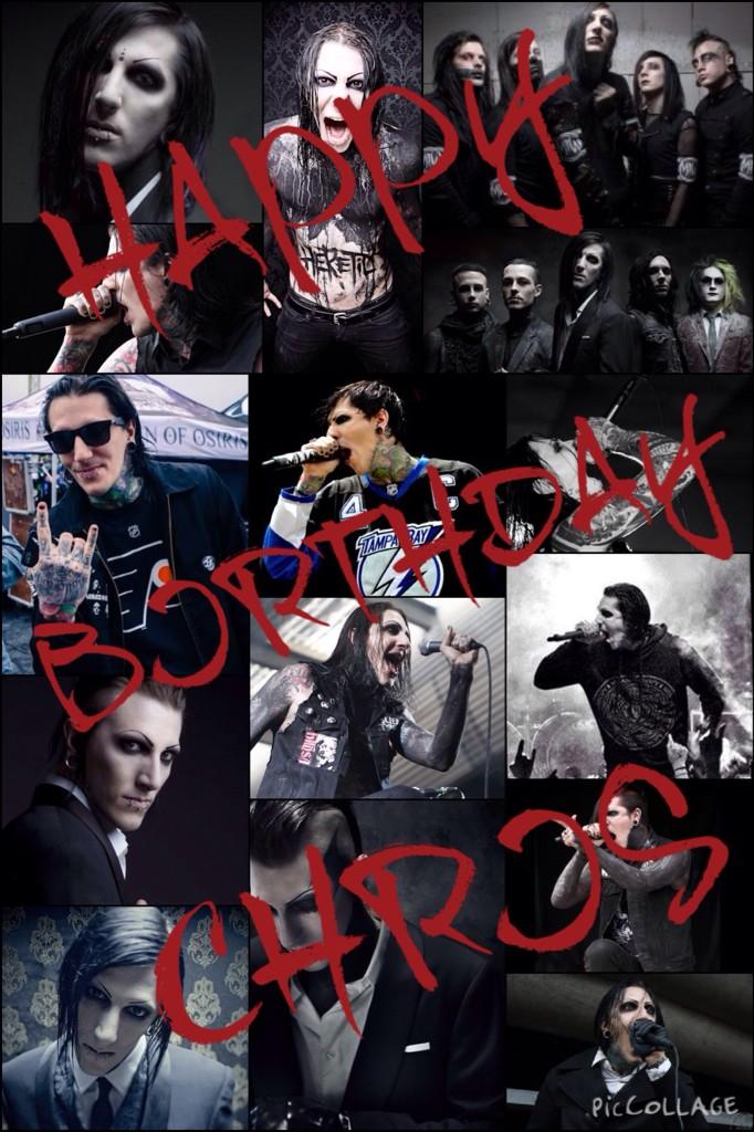 Happy birthday to a special Chris Motionless 