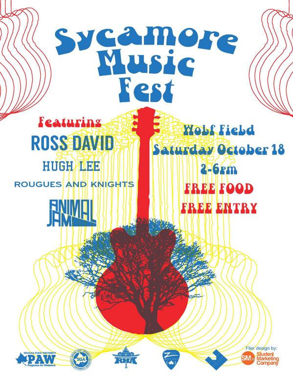 SGAindstate's tweet photo. The Sycamore Music Fest is tomorrow! RT if you are going! http://t.co/UURsvcljMT