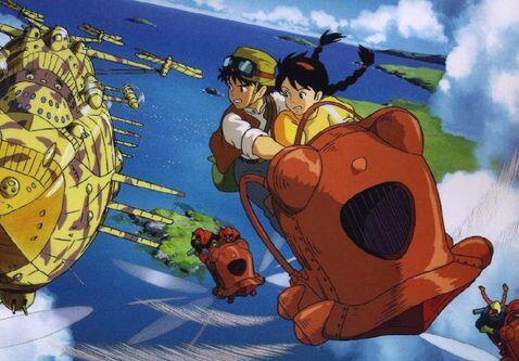 تويتر ハイパーアニメ大全 على تويتر 天空の城ラピュタ １９８６年 19世紀後半 産業革命期のヨーロッパを元にした架空世界での 少年パズーと少女シータが天空に浮かぶ伝説の島ラピュタを目指す冒険活劇 ムスカ大佐の数々の 名言や滅びの呪文 バルス で