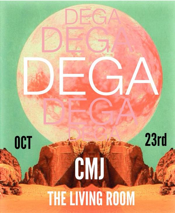 Brooklyn here we come #cmj #brooklyn #thelivingroom #degadegamusic