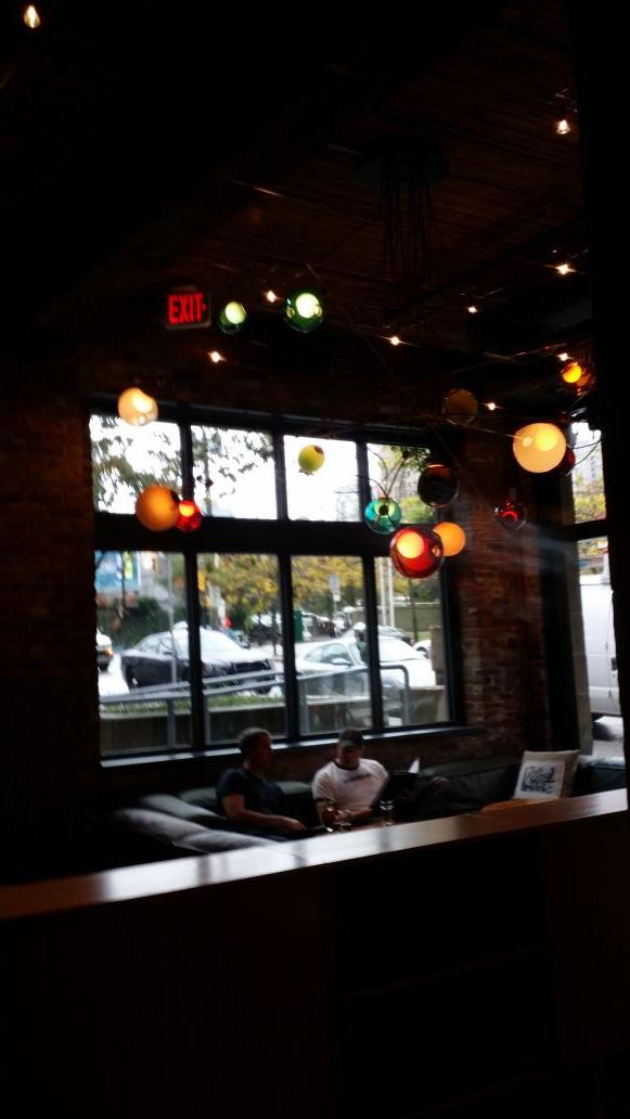 For lunch at"Chambar", at the new great location on Beatty str.can't wait for the evening vernissage atVAG