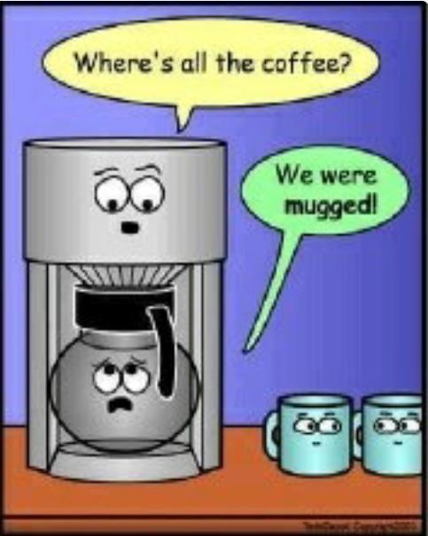 flyinghorsecafe's tweet photo. Just some coffee humor to get you through the home stretch.  Have a great weekend! http://t.co/NTN64KfN4J