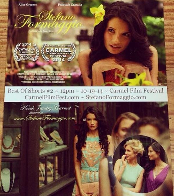 craigblairfilm's tweet photo. Our #film #stefanoformaggio screens this wkend @carmelfilmfest @darrendarnboro @contourfossa ain't easy being Cheesy http://t.co/2SyQLep3t7