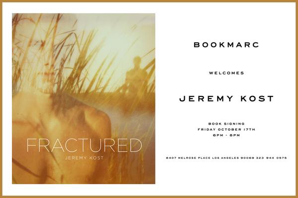EditorCole's tweet image. Big up to #JeremyKost @jedroot for his book signing at @MarcJacobsIntl #BookMarc in LA tonight 6-8pm #fractured