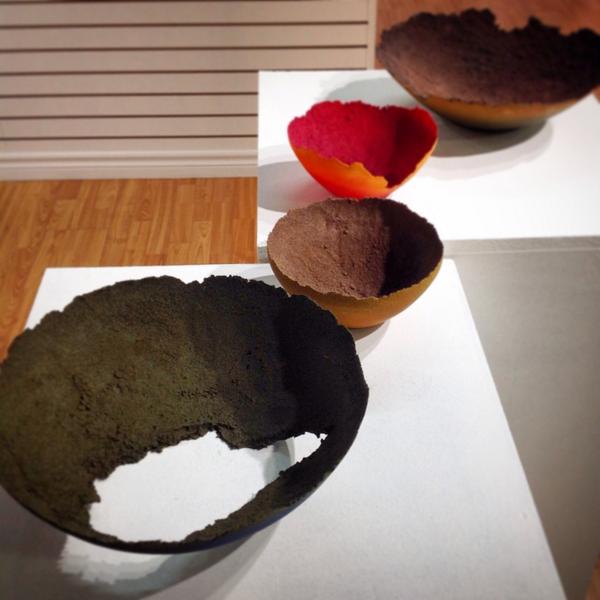 CrescentHillArt's tweet image. Our #artistoftheday is Shay Salehi. Her beautifully #distressedlook #glassware just debuted in our #gallery!