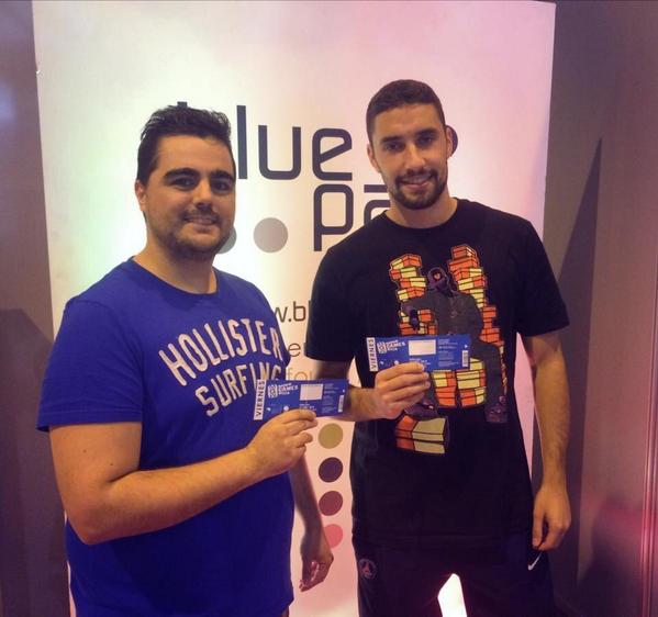 Bluepadoficial's tweet image. @Cipotti el ganador de las #entradas #MGW14 en el stand #BluePad de #MadridGamesWeek al resto, os esperamos!!!
